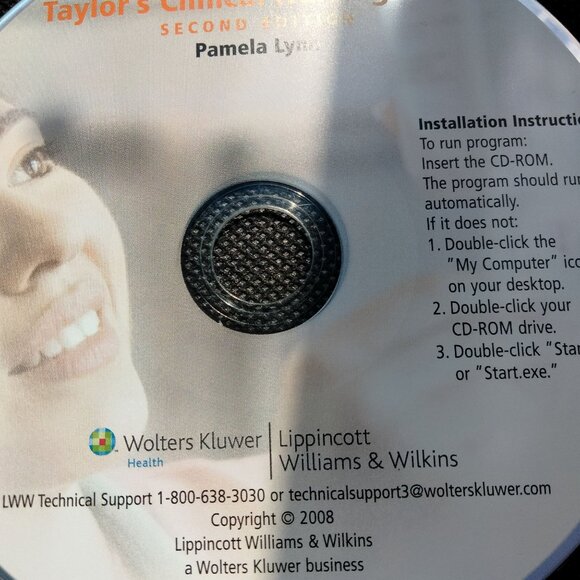 Taylors Clinical Nursing Skills Student Resource CD 2nd Edition Pamela Lynn 2008 - Picture 2 of 4